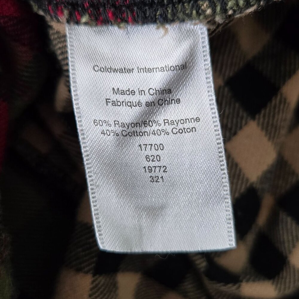 Patchwork Mix Plaid Shirt S Grunge Granola Girl Buttondown Collar Tunic Top - Picture 10 of 12